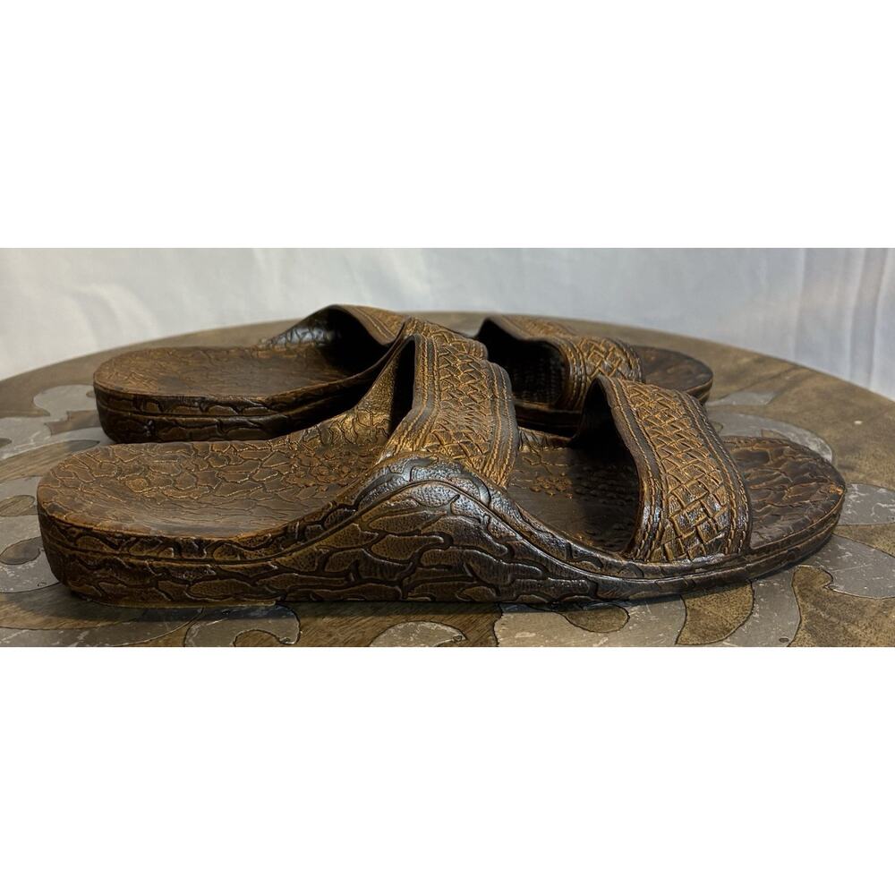 Pali Hawaii Slides Size 9 Sandals Slippers Beach Shower‎ Shoes